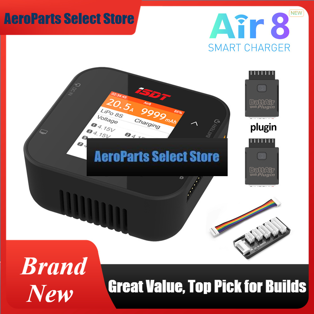 เครื่องชาร์จและดิสชาร์จแบตเตอร - Isdt Air8 8S Lipo Charger บทวิจารณ์และราคา