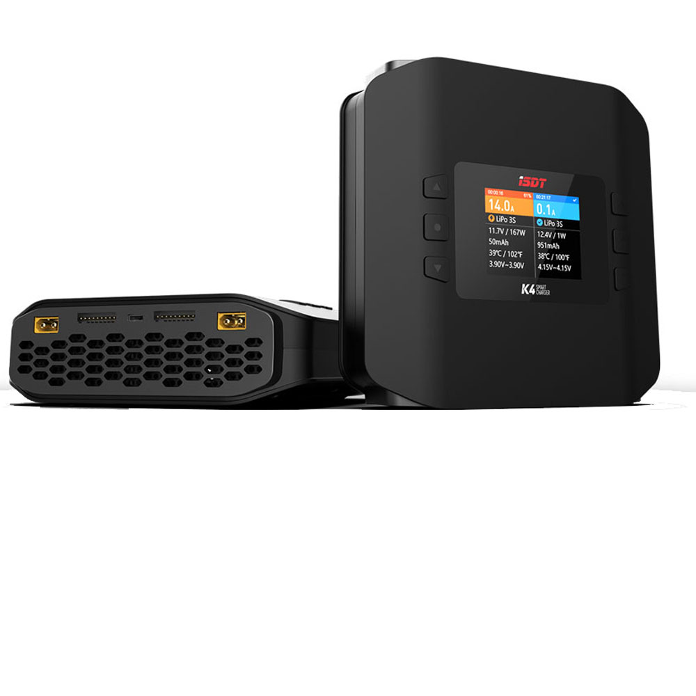 เครื่องชาร์จแบตเตอรี่ลิเธียมอั - Isdt K4 Dual Lipo Charger บทวิจารณ์และราคา