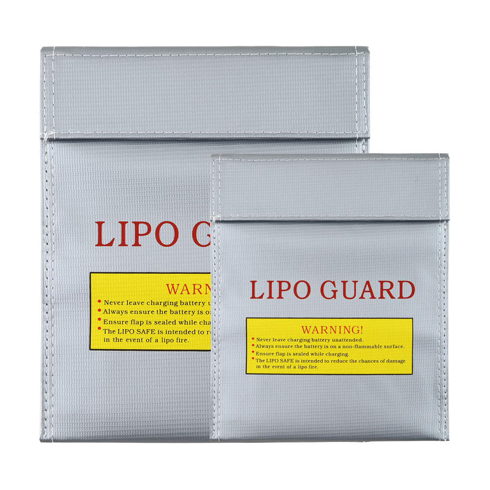 ถุงเก็บแบตเตอรี่ลิโพกันไฟ ขนาด - Lipo Battery Fireproof Safety Charge Box บทวิจารณ์และราคา
